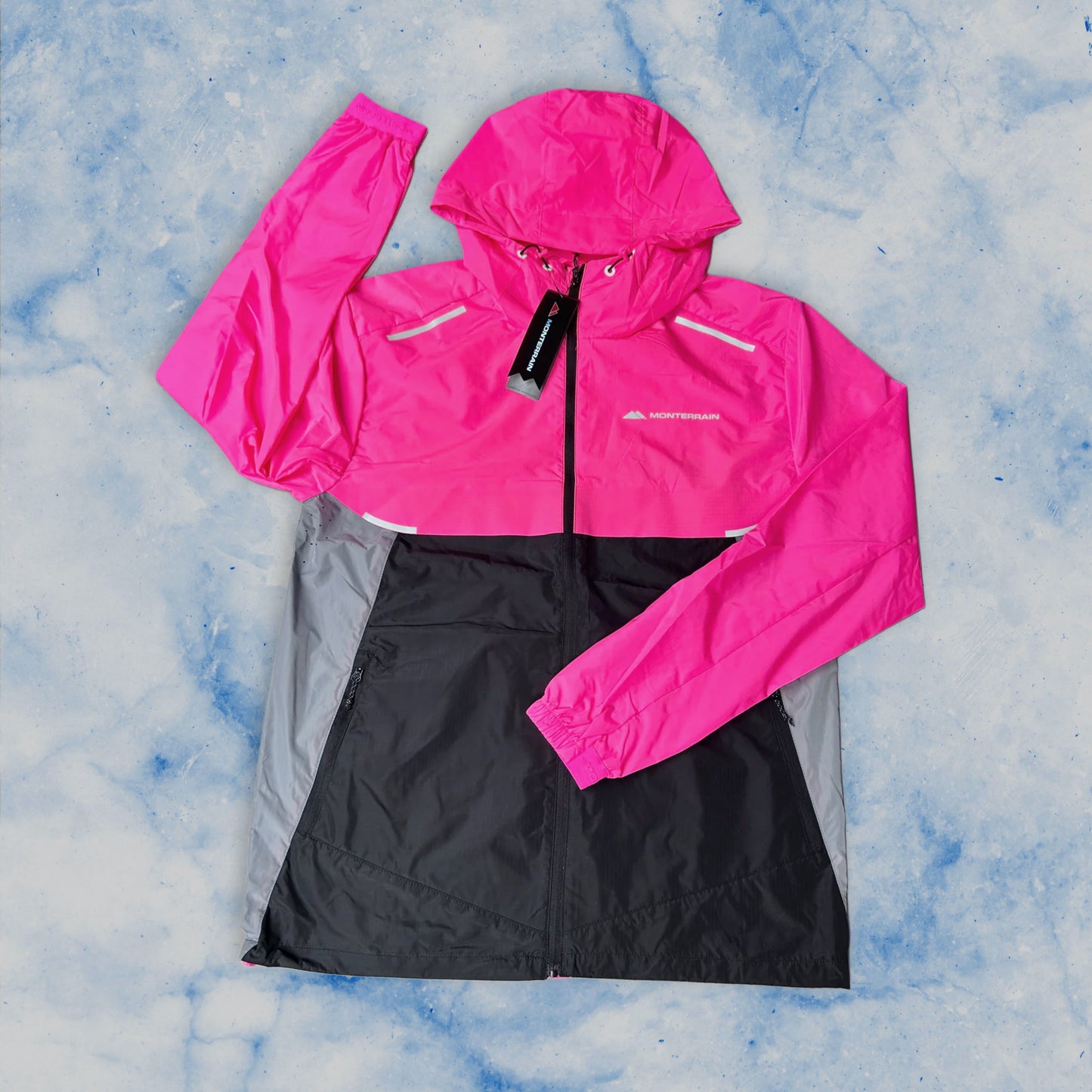 MONTERRAIN WINDRUNNER JACKET - PINK/BLACK