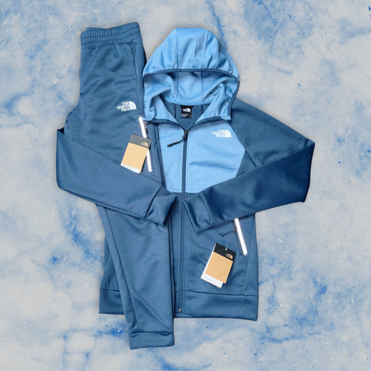 THE NORTH FACE TECH TRACKSUIT - SKY BLUE/NAVY