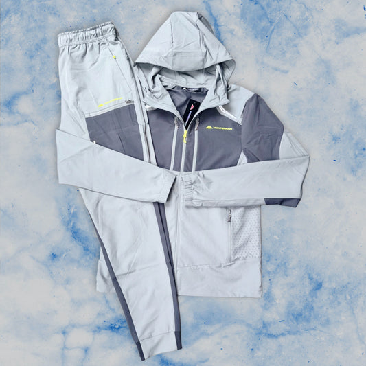 MONTERRAIN WOVEN TRACKSUIT - GREY/SLATE/VOLT