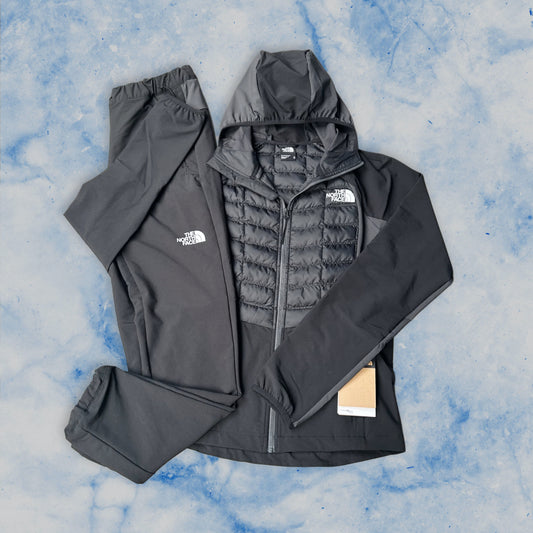 THE NORTH FACE HYRBID THERMA TRACKSUIT - BLACK