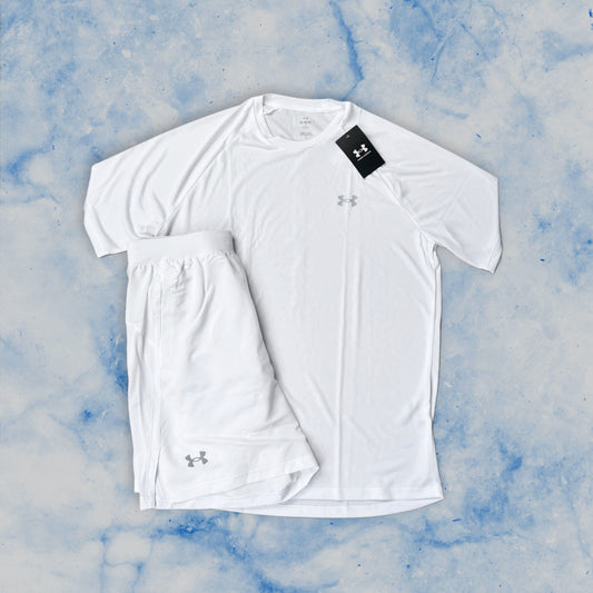 UNDER ARMOUR TECH SET - TRIPLE WHITE