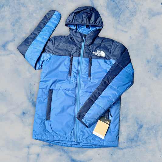 THE NORTH FACE NYLON PUFFER JACKET - BLUE